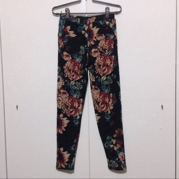 Pants - NWT Warm Floral Leggings